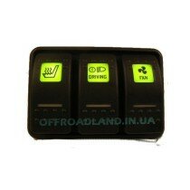 Комплект наклеек для переключателей Carling